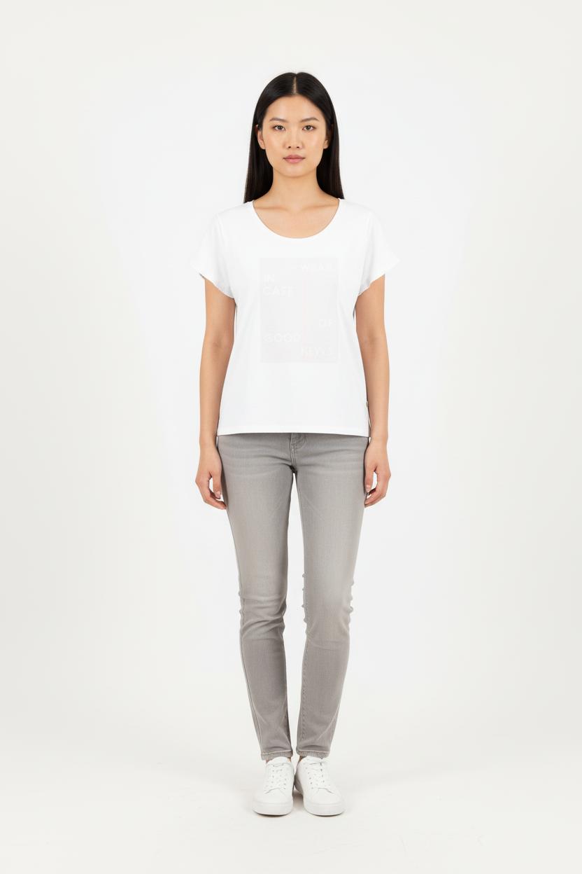 Tee-shirt Blanc - Taille M/38