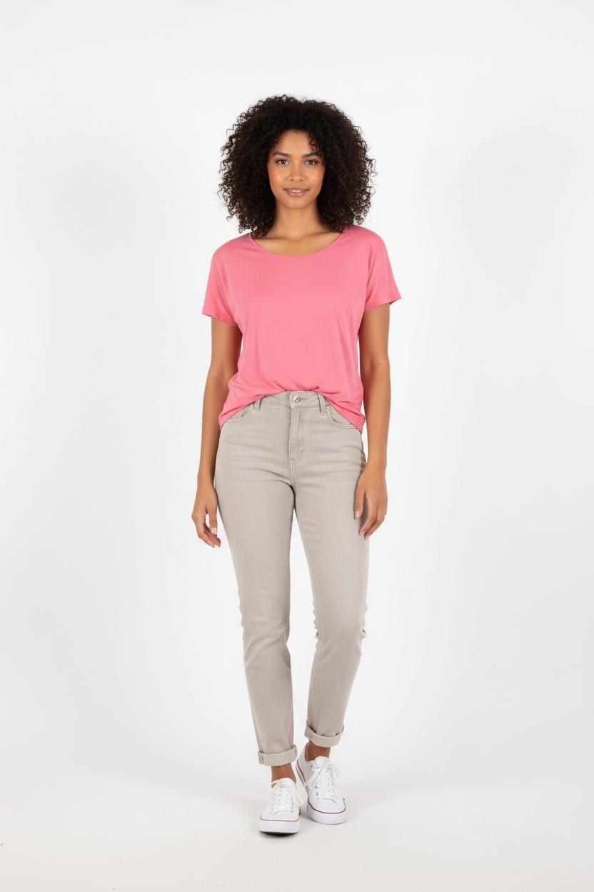 T-shirt Rose - Taille L/40