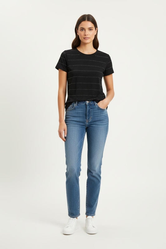 Tee-shirt Noir - Taille M/38