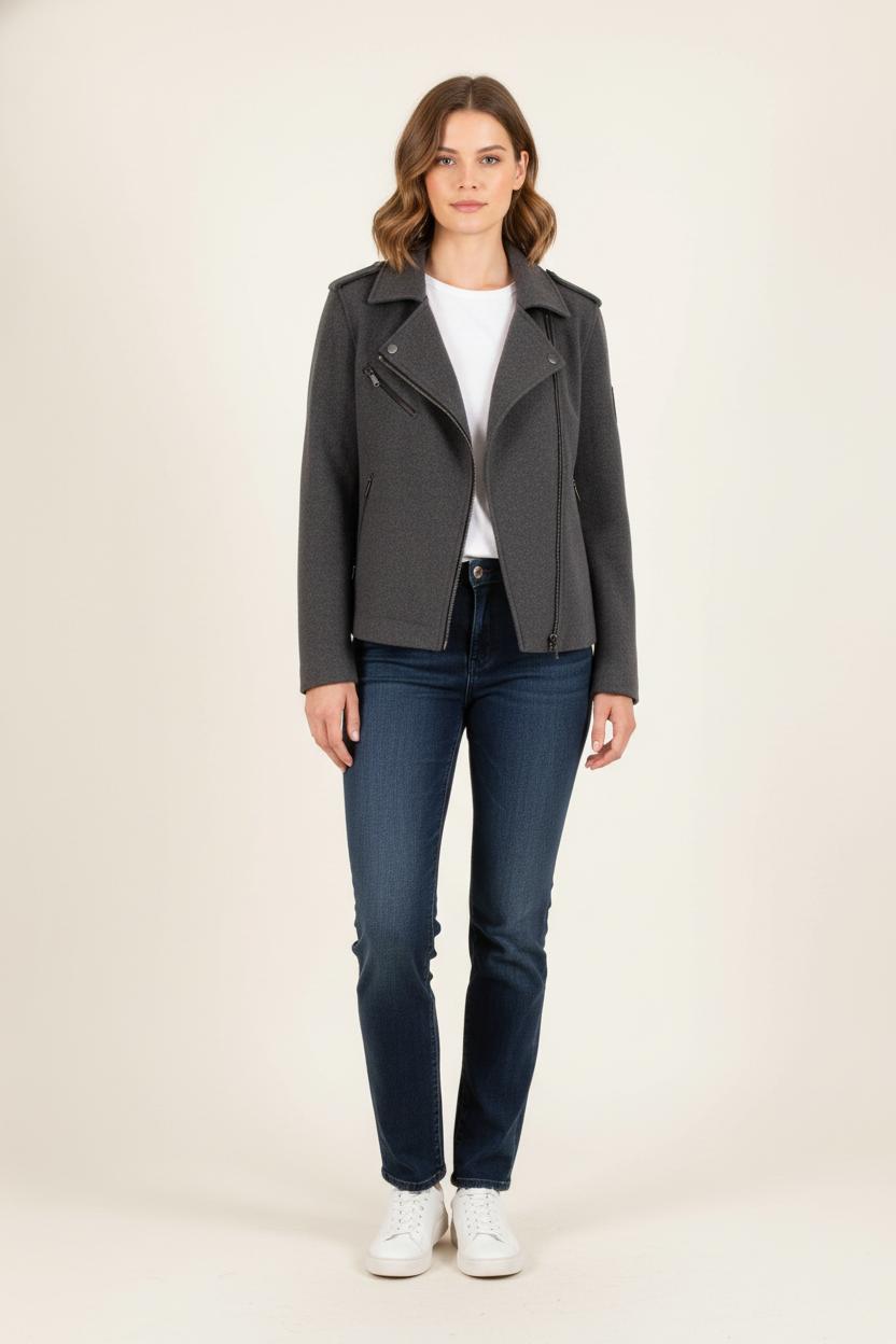 Blouson Gris - Taille S/36