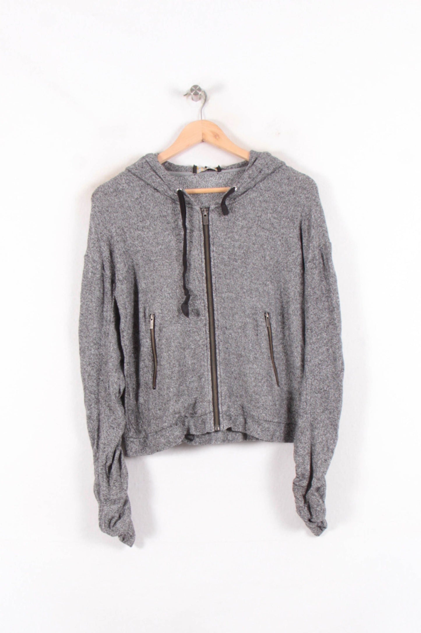 Veste à Capuche Grise - Taille S/36