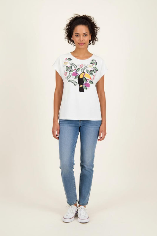 Tee-shirt Blanc - Taille M/38