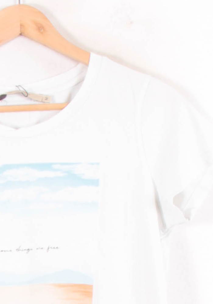 Tee-shirt Blanc - Taille M/38