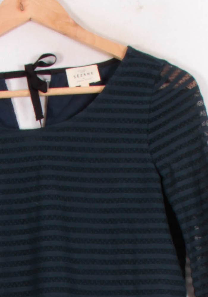 Blouse Bleue - Taille S/36