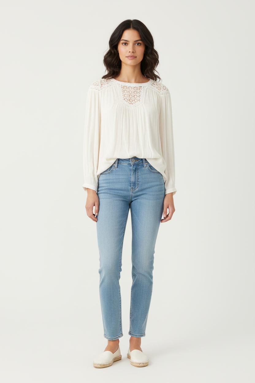 Blouse Béige - Taille S/36