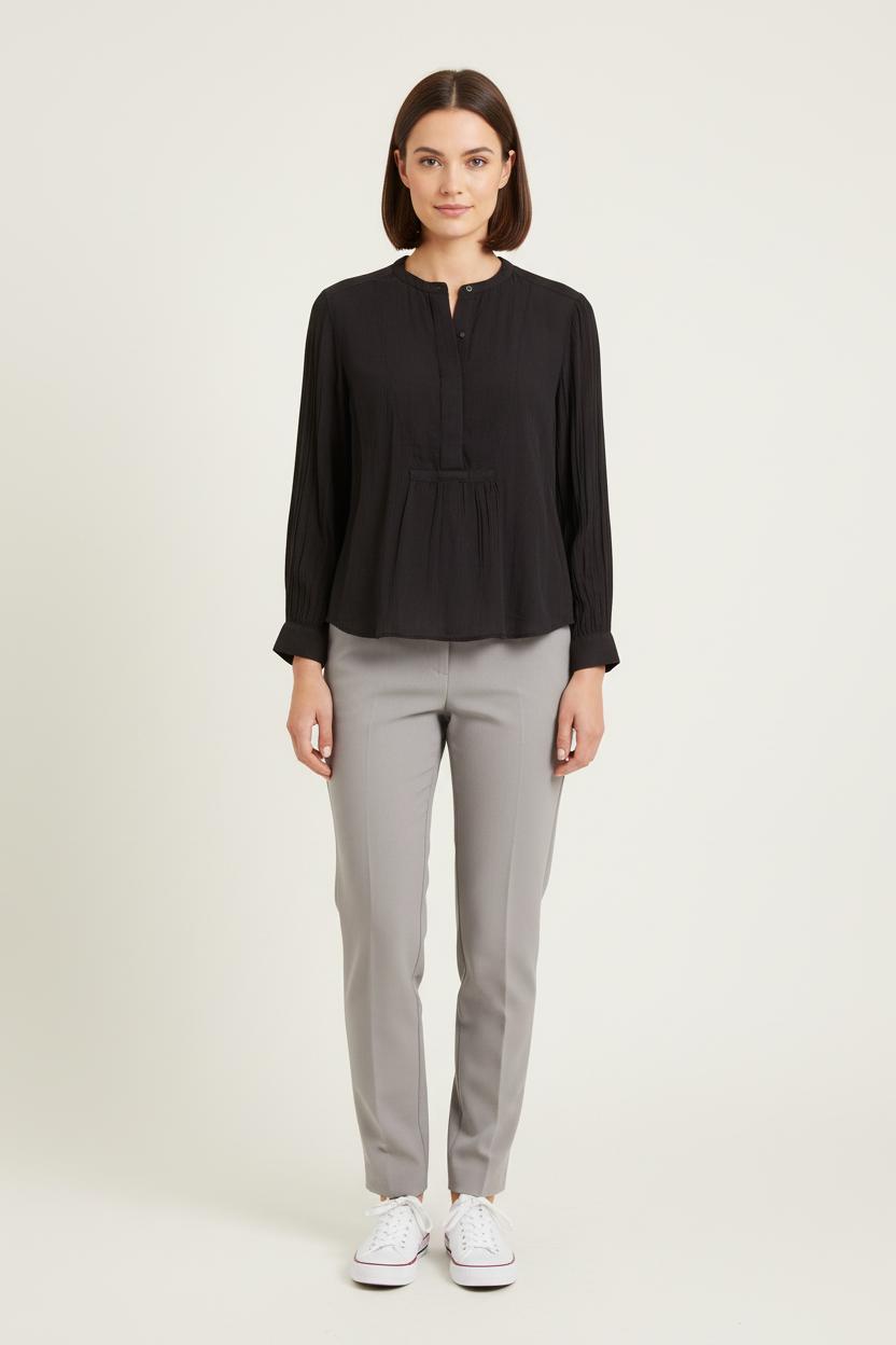 Blouse Noire - Taille S/36