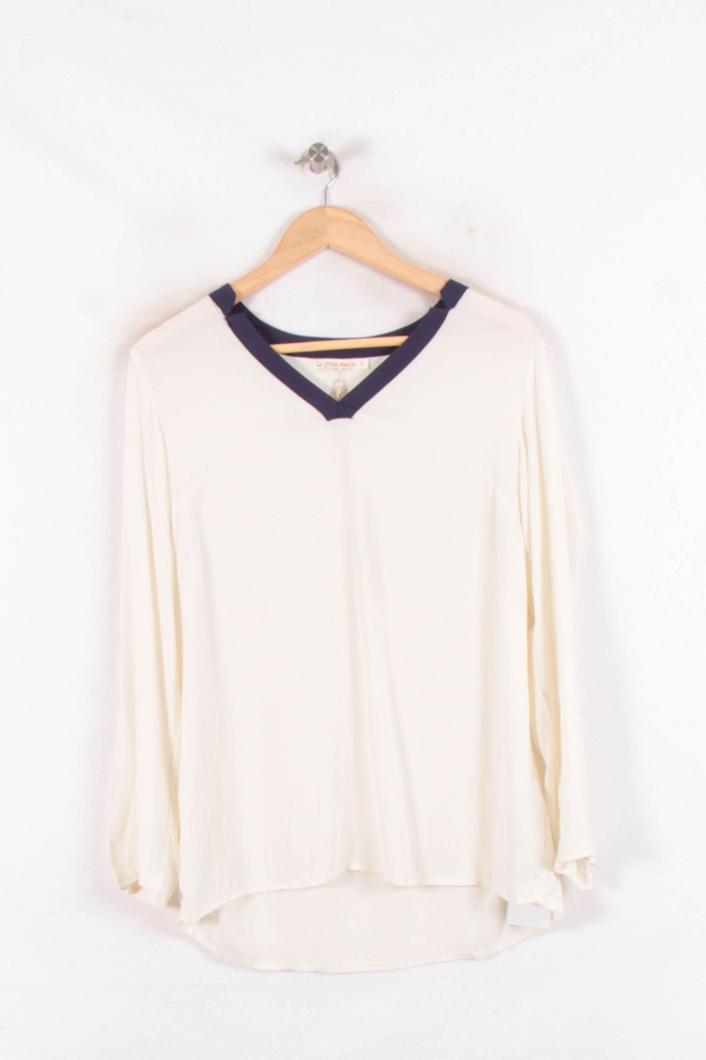 Blouse Blanche et Noire - Taille S/36