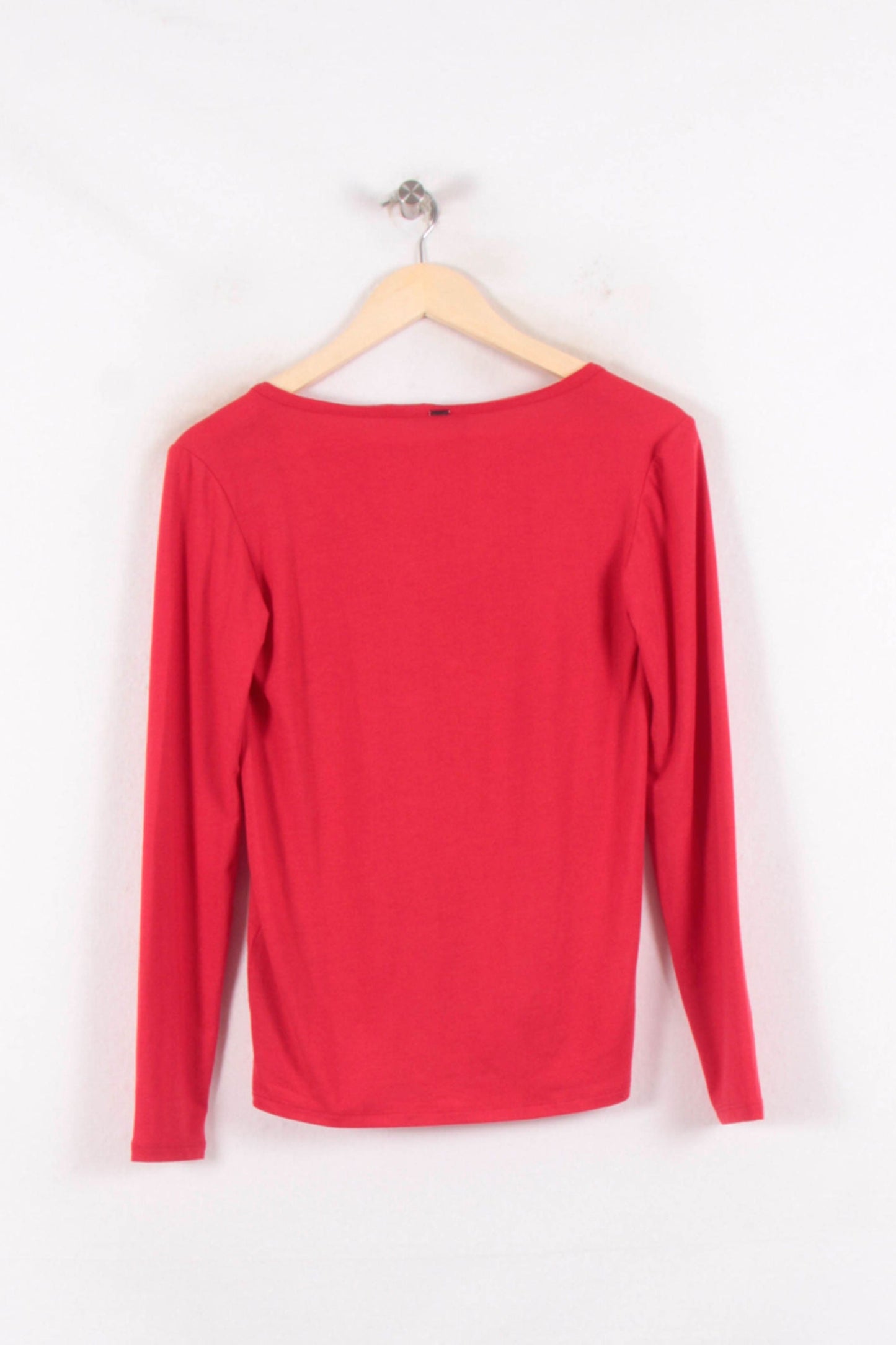 Tee-shirt Manches Longues Rouge - Taille XS/34