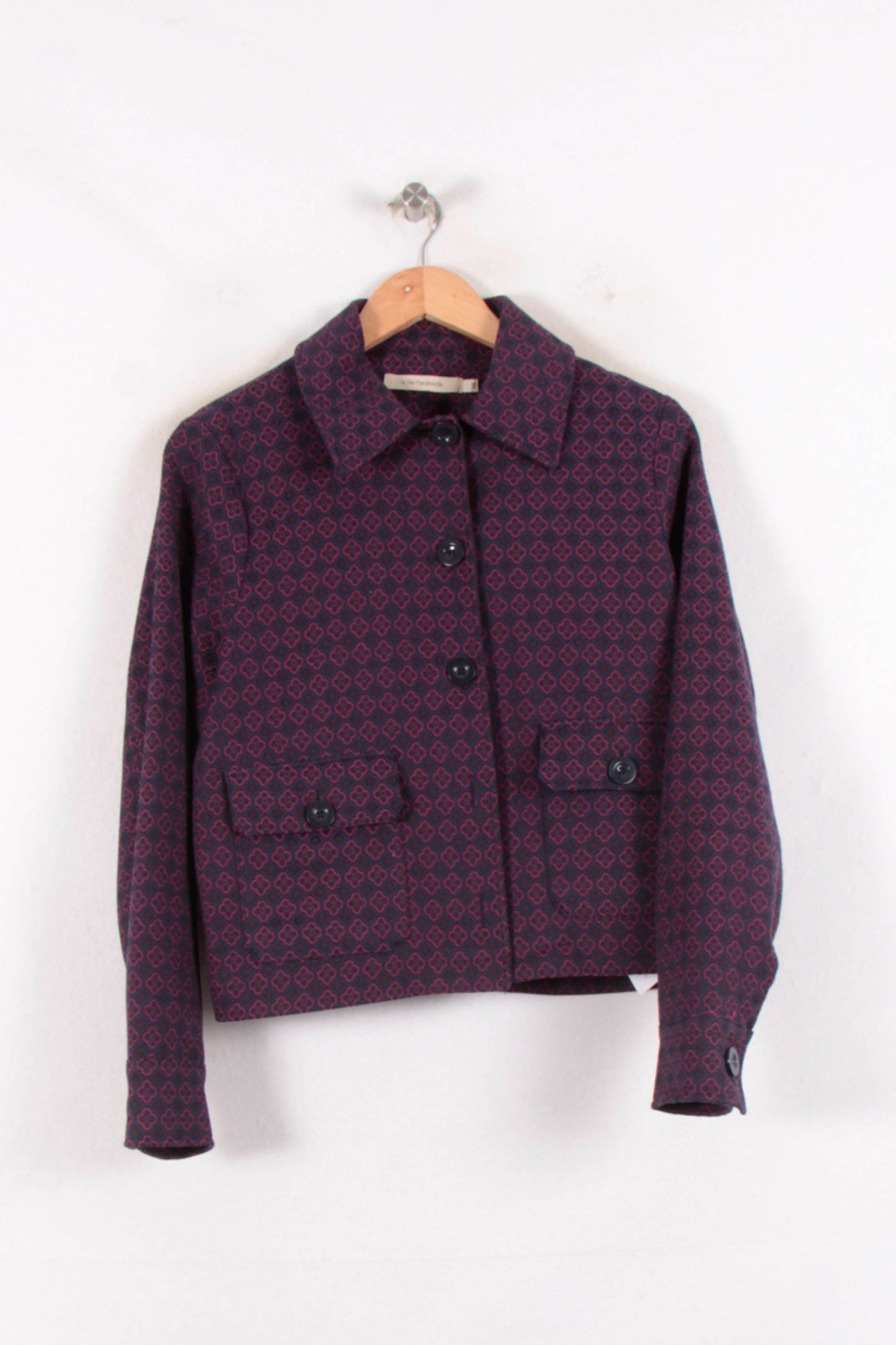 Veste Courte Violet et Rose - Taille M/38