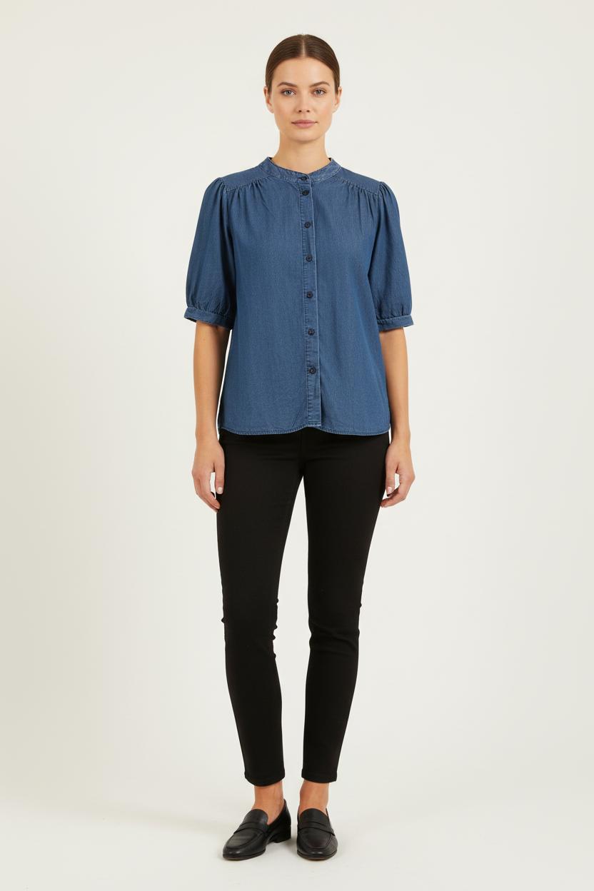 Blouse Bleue - Taille M/38