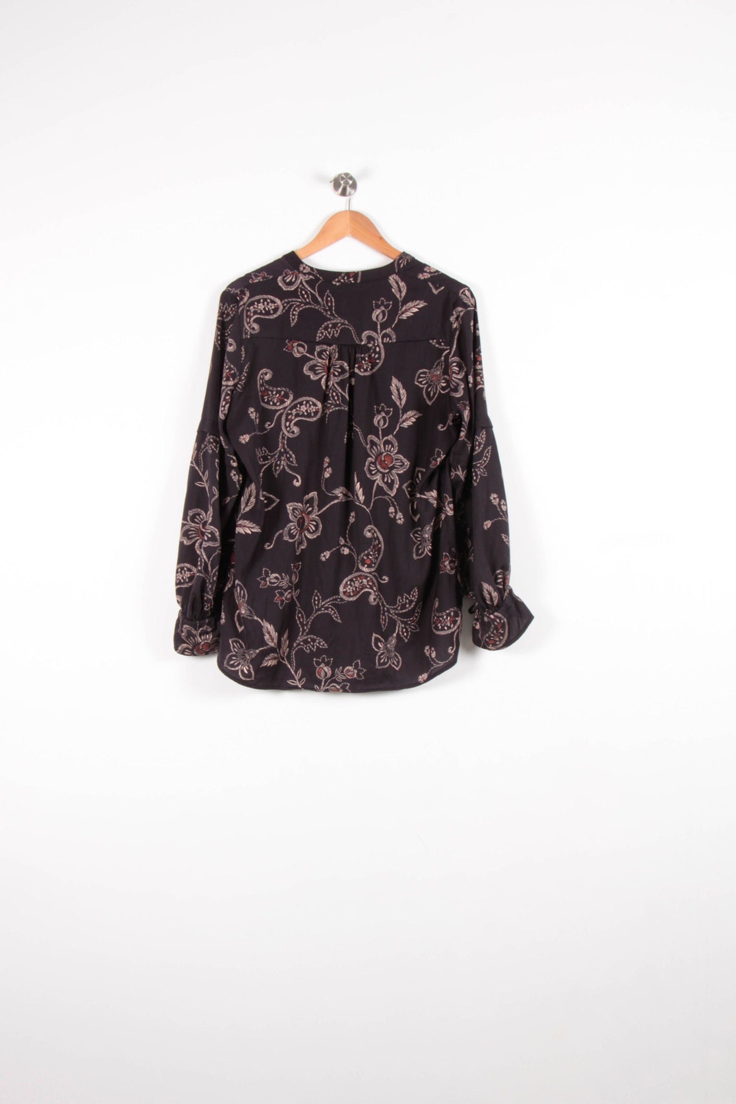 Blouse Marron et Noir - Taille L/40
