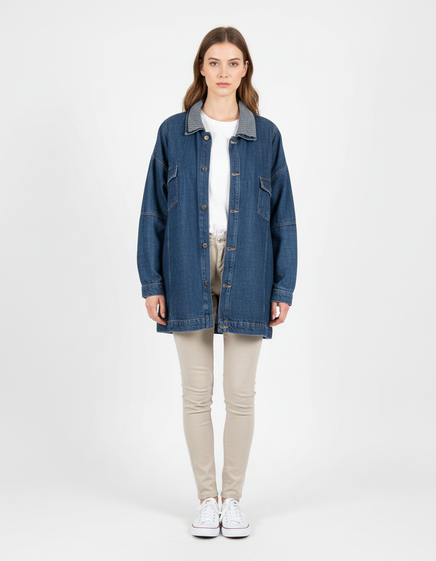 Gilet et Jean Bleue - Taille XL/42