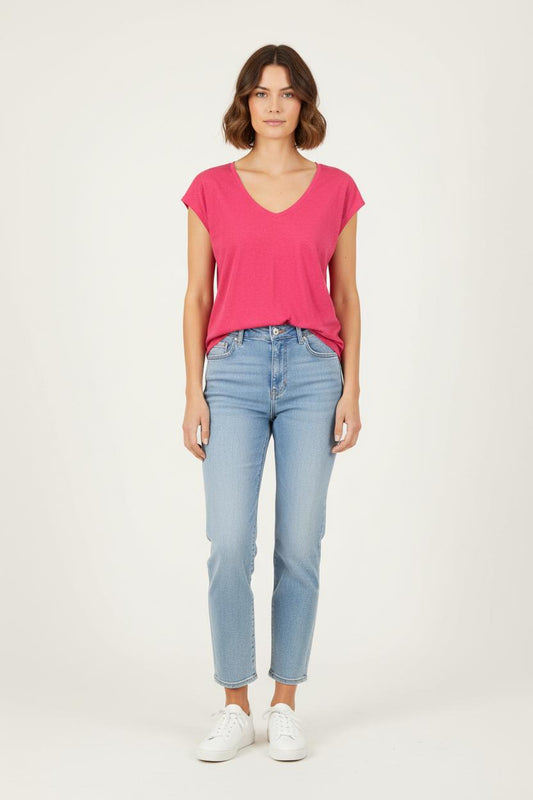 T-shirt Rose - Taille S/36