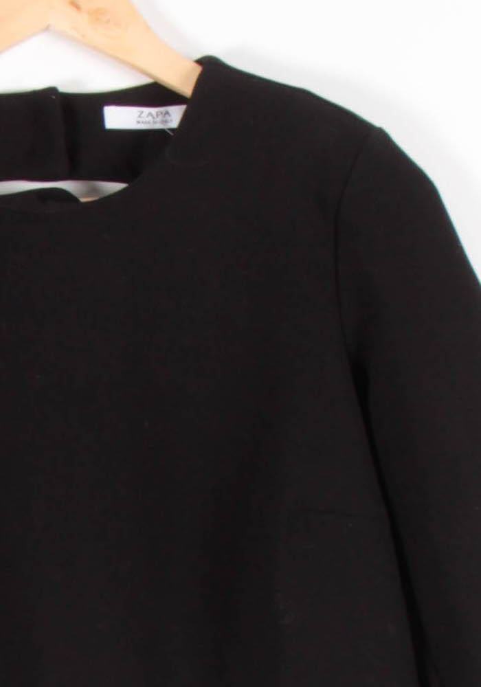 Blouse Noire et Blanche - Taille L/40