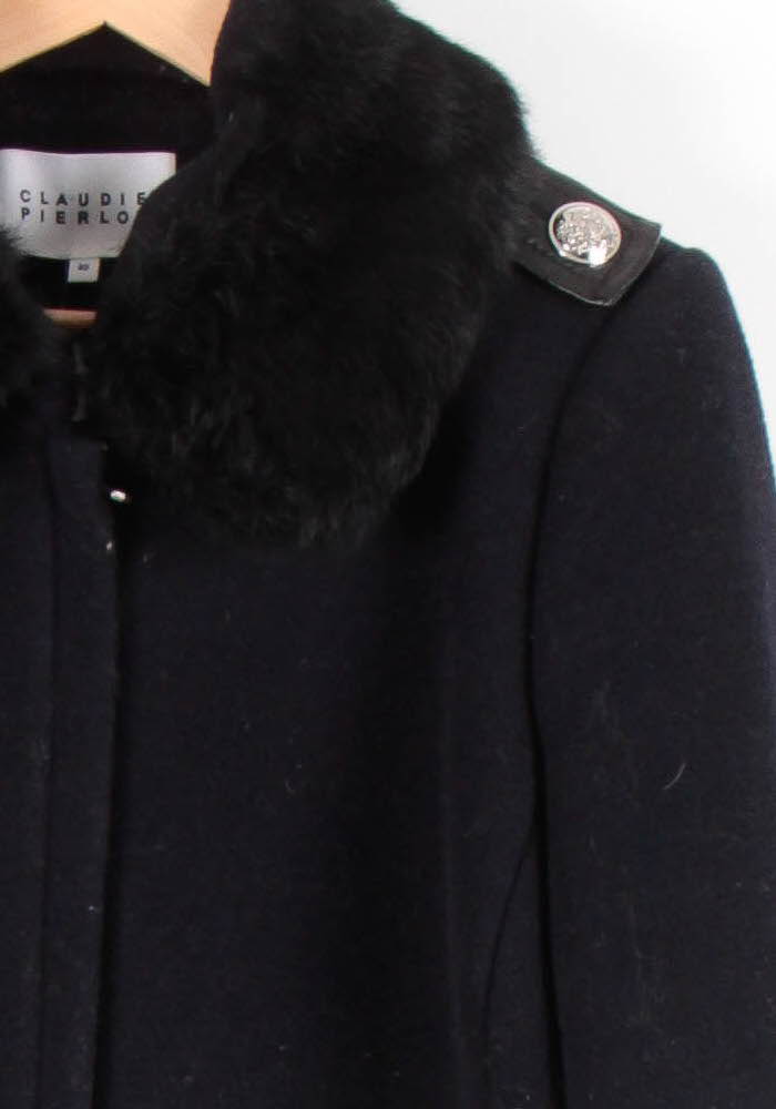 Manteau Bleu et Noir - Taille L/40