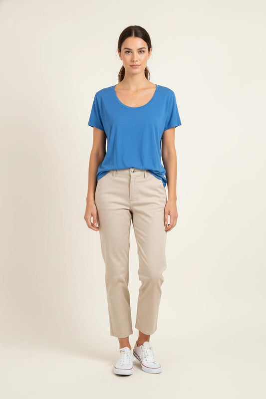 Tee-shirt Bleu - Taille S/36