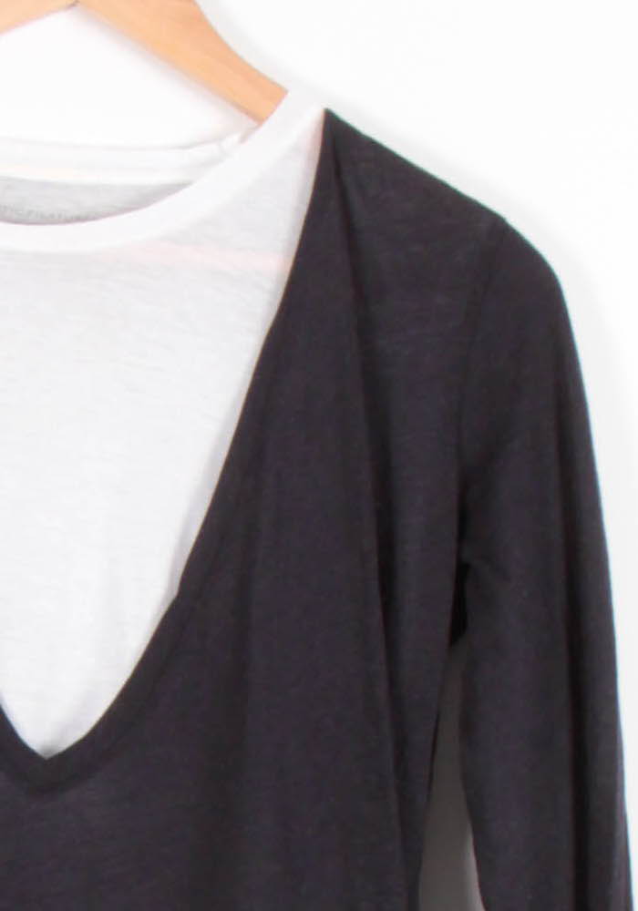 Pull Noir et Blanc - Taille S/36
