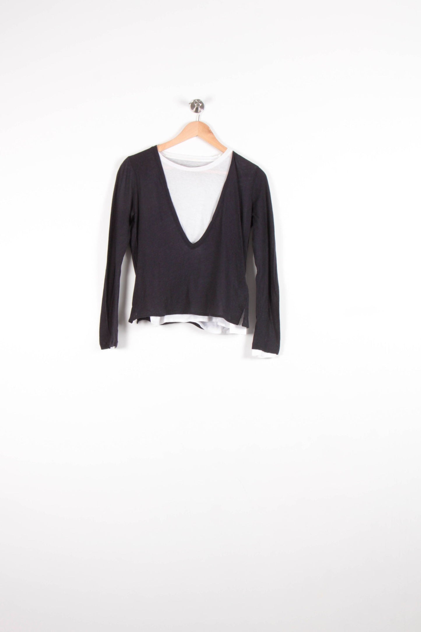 Pull Noir et Blanc - Taille S/36