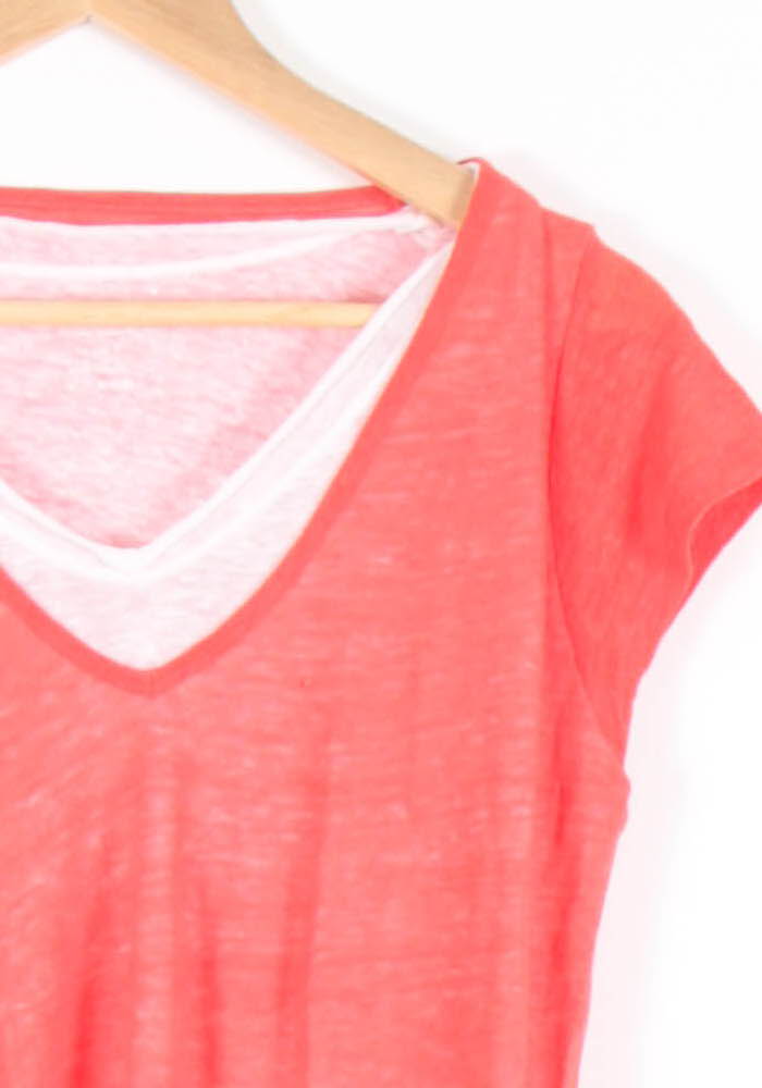 Tee-shirt Rouge et Blanc - Taille M/38