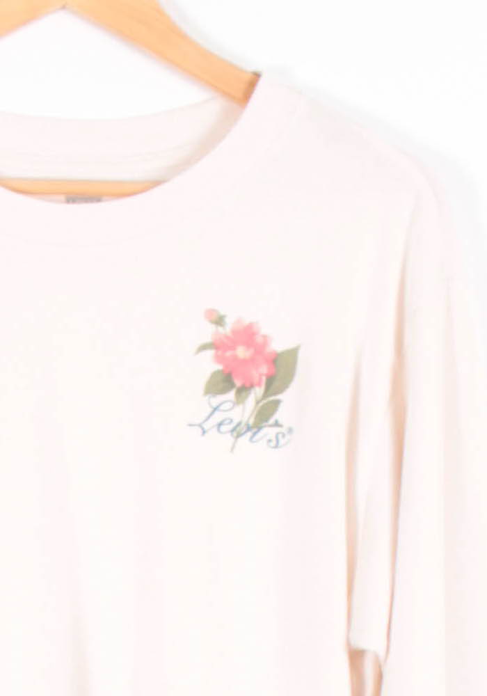 Tee-shirt Manches Longues Beige - Taille L/40