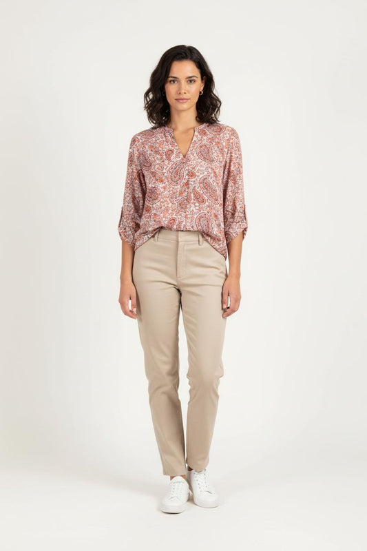 Blouse Multicolore - Taille S/36