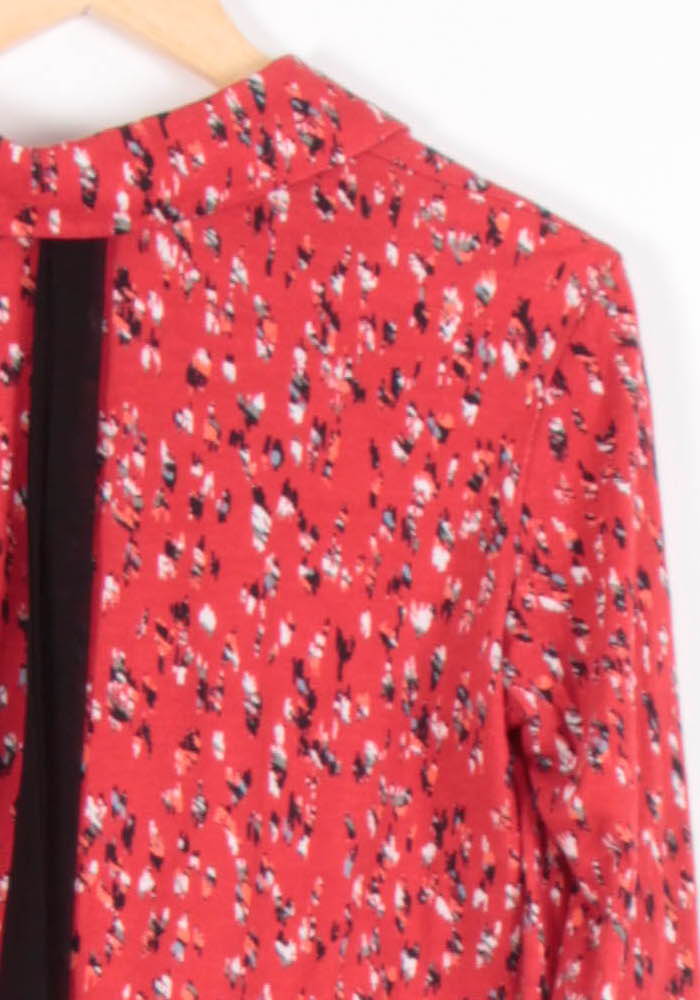 Blouse Rouge et Noire - Taille S/36