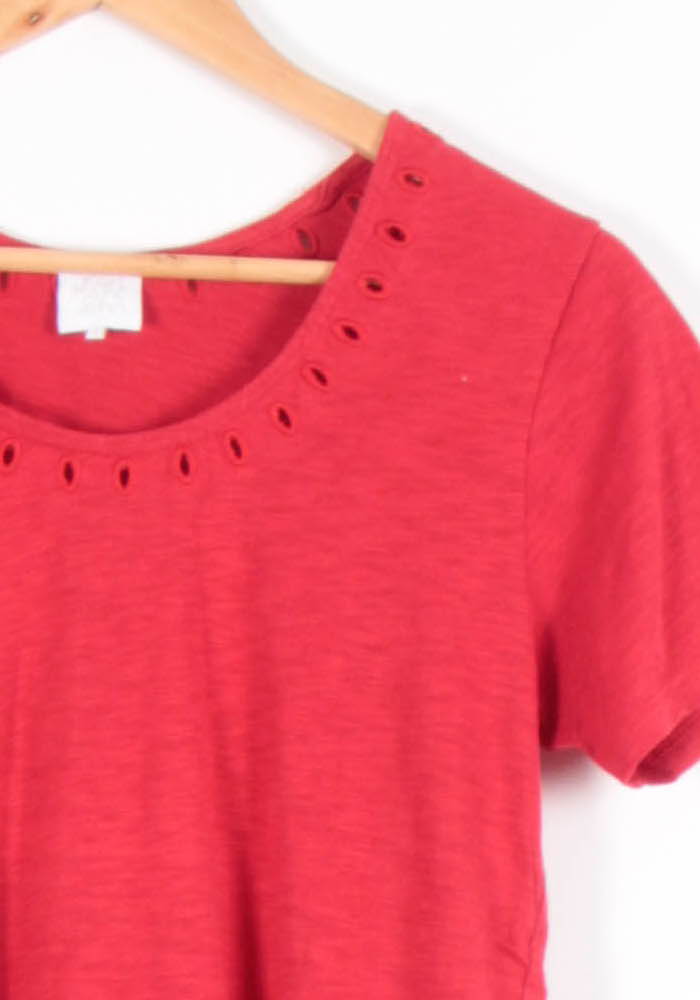 Tee-shirt Rouge - Taille S/36