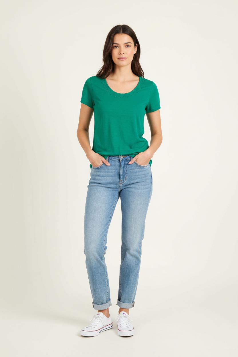 Tee-shirt Vert - Taille S/36