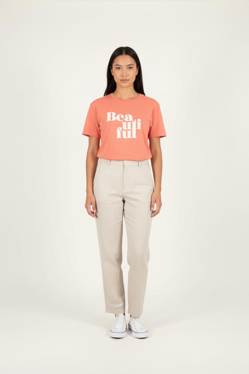 Tee-shirt Orange - Taille S/36