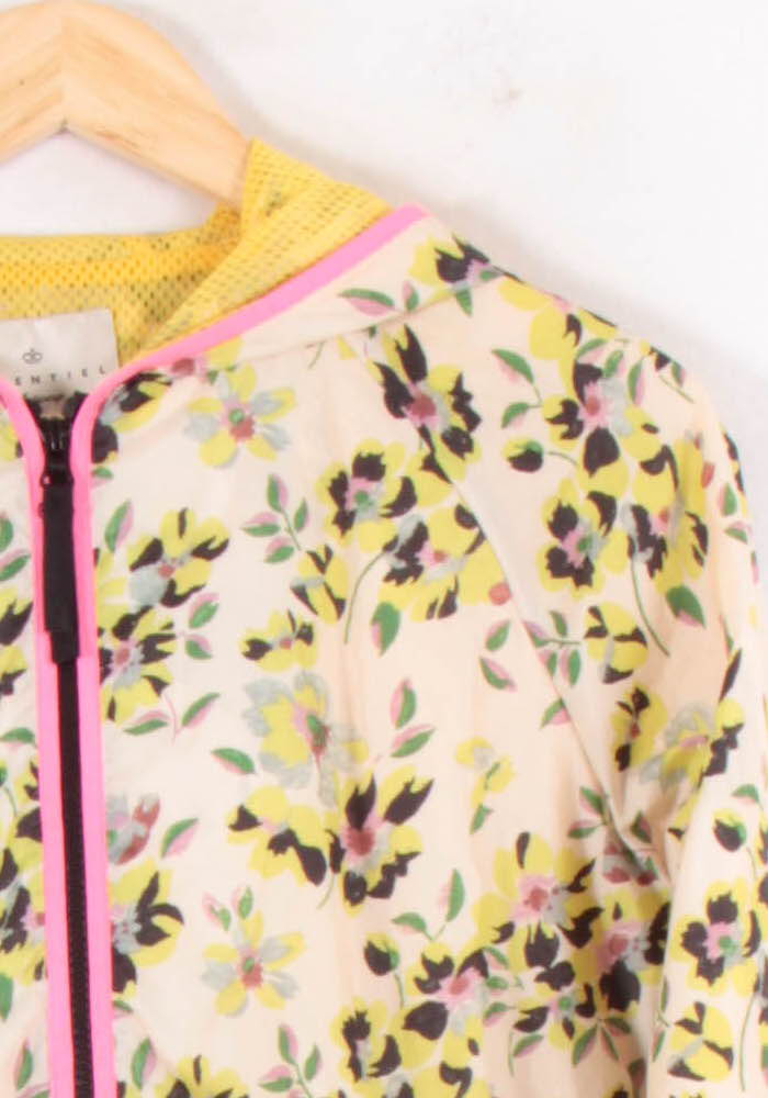 Veste Fleurie Jaune - Taille S/36