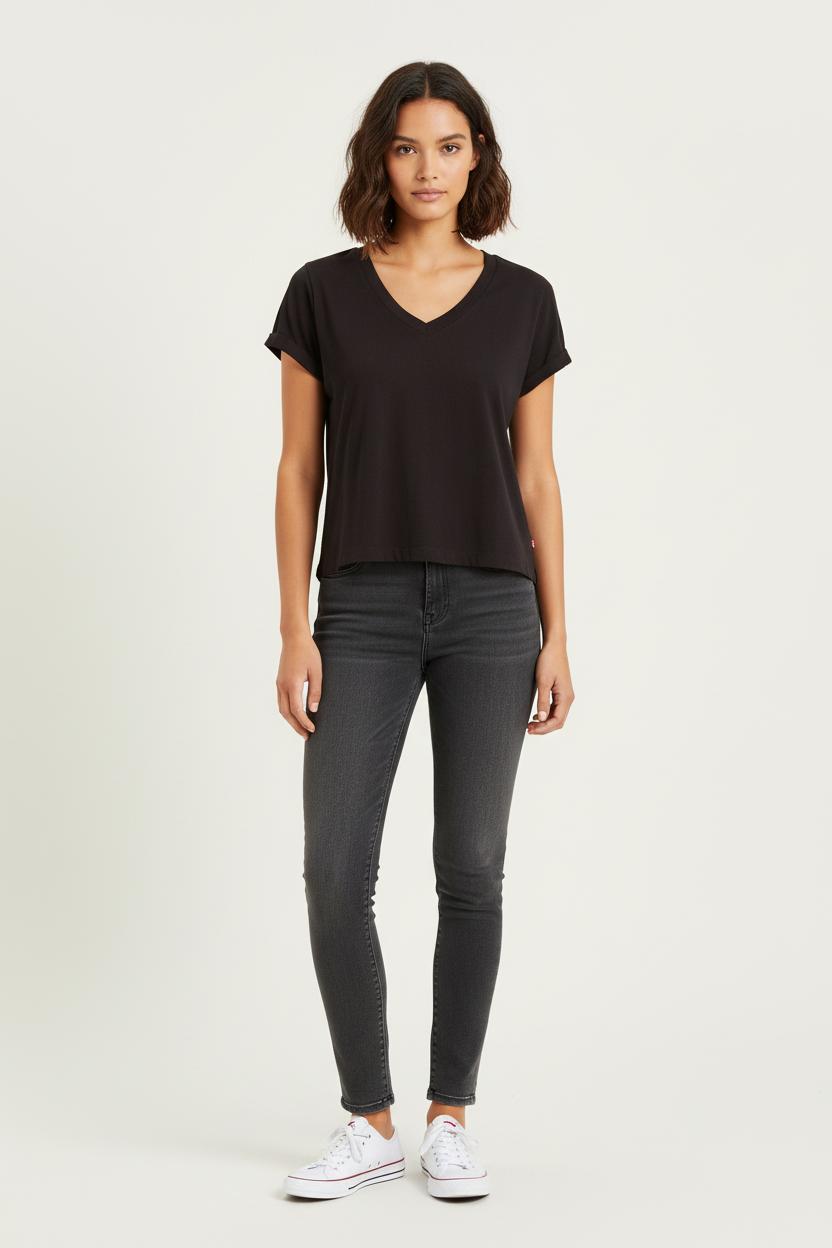 Tee-shirt Noir - Taille M/38