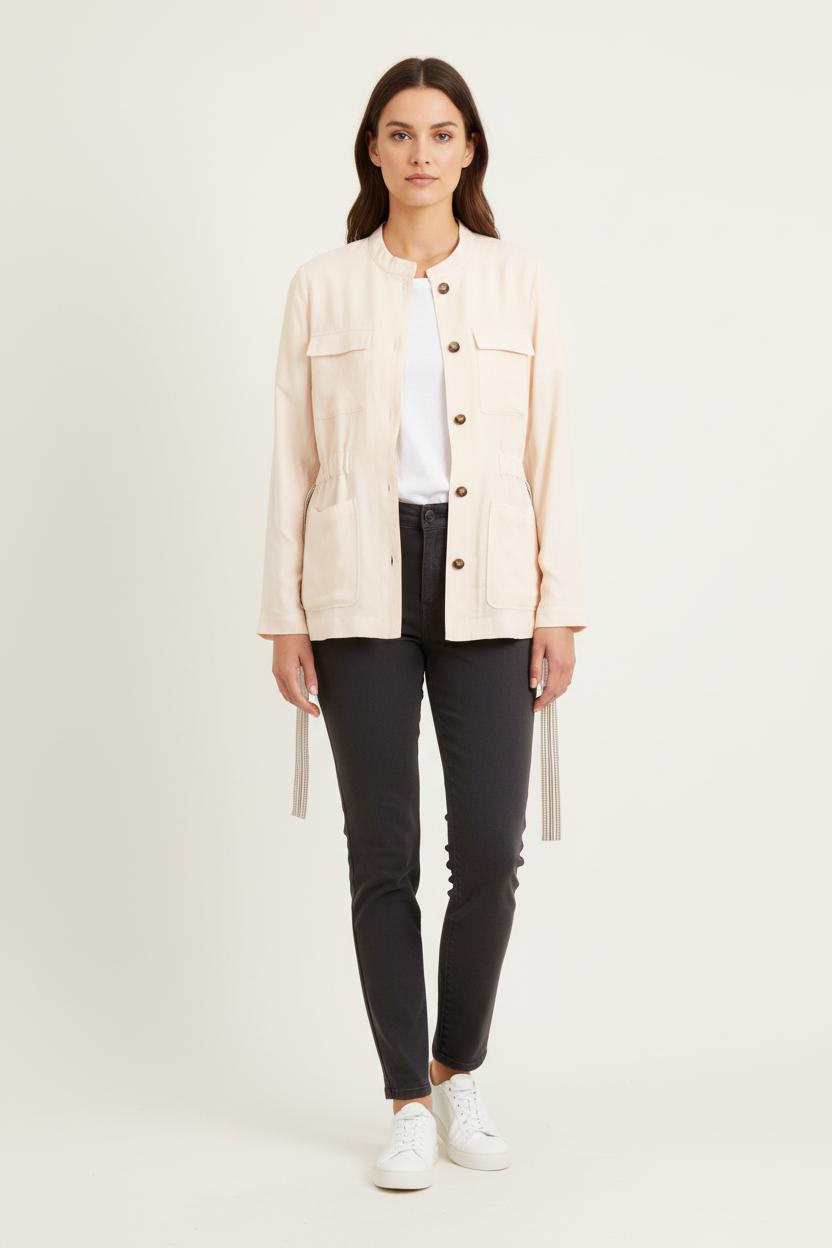 Gilet Saharienne Beige - Taille XL/42