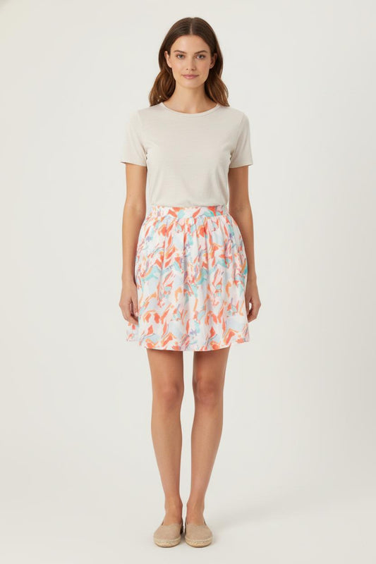 Jupe Plissée Multicolore - Taille L/40