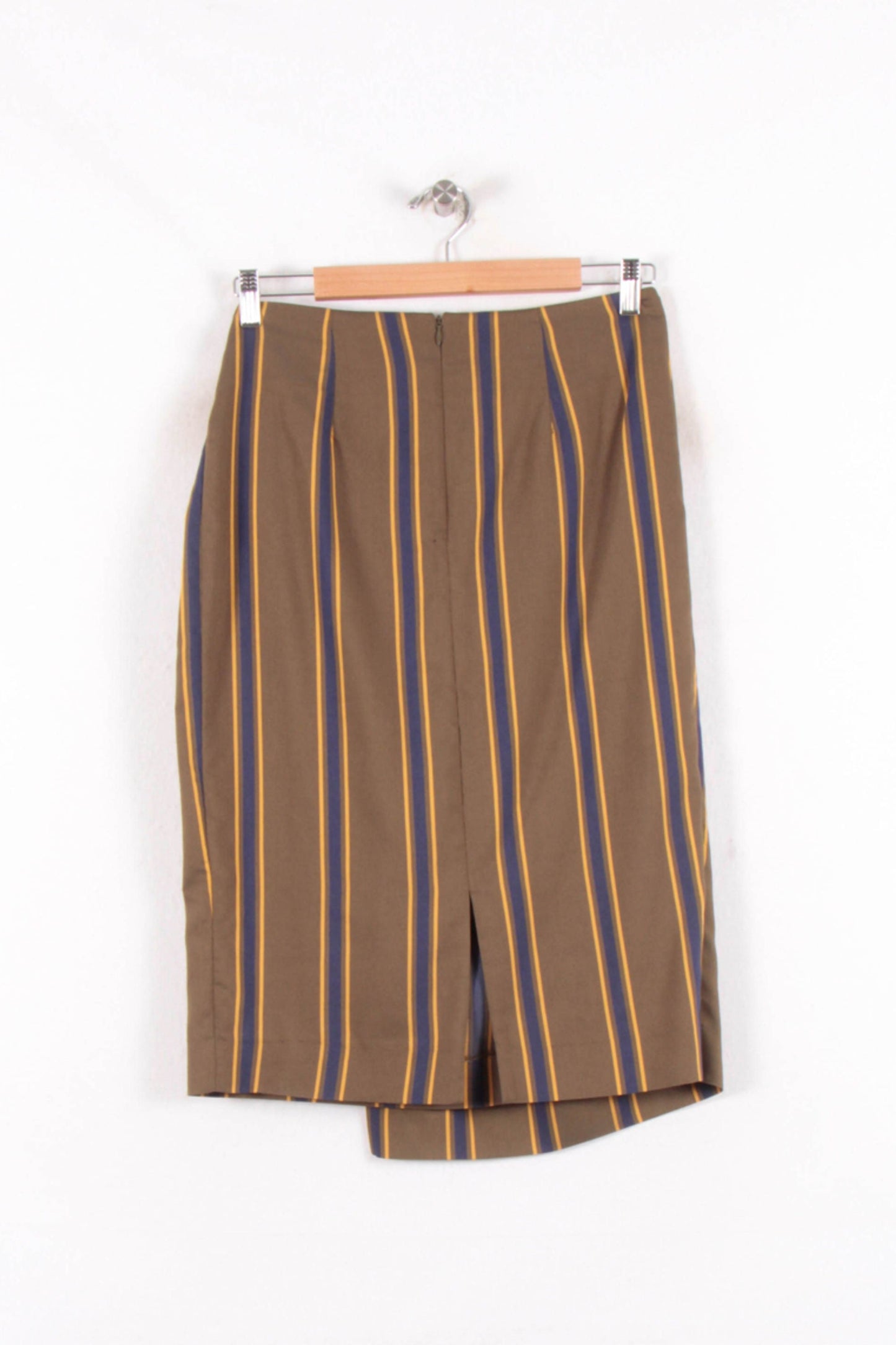 Jupe Longue Marron et Jaune - Taille L/40