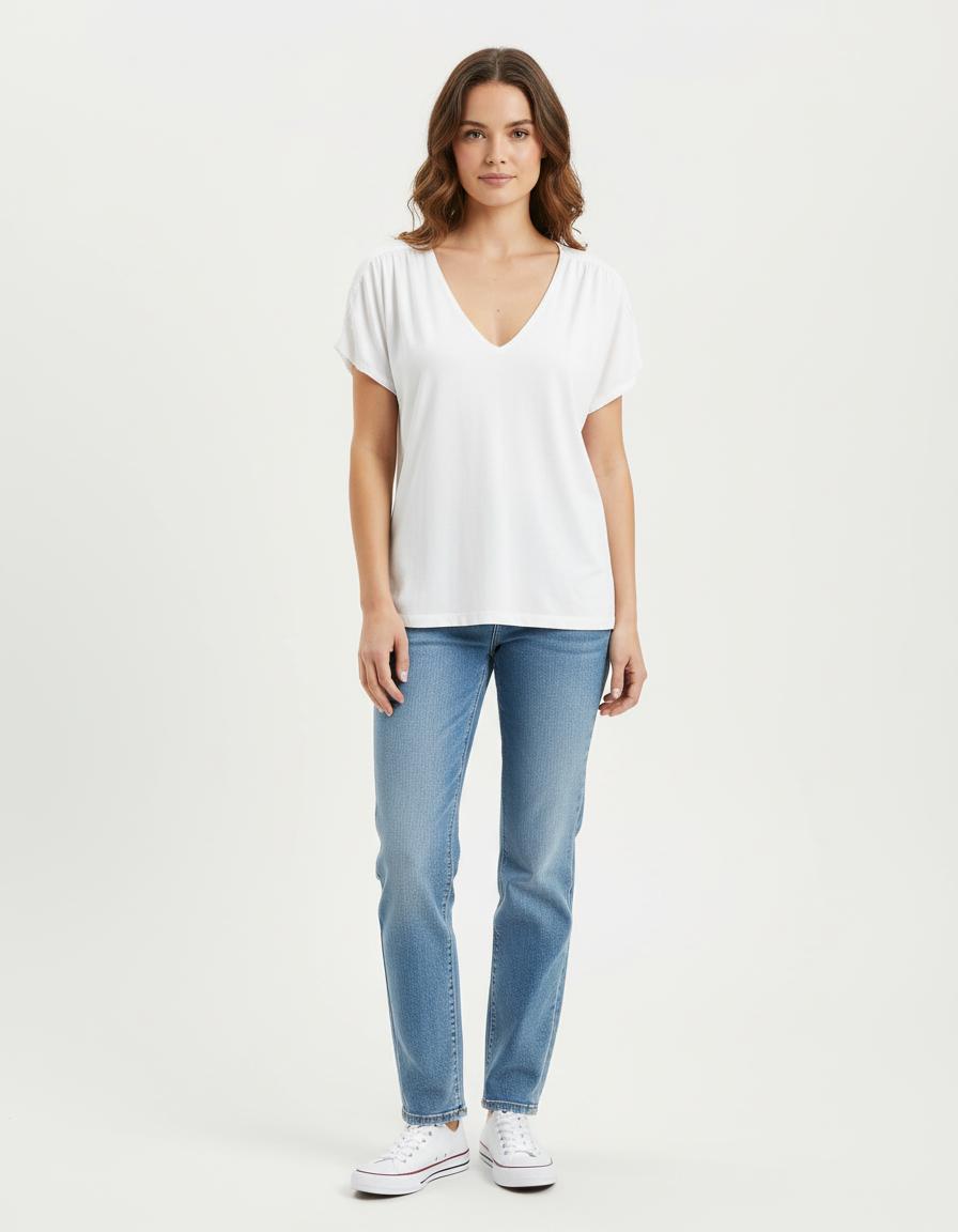 Tee-shirt Blanc - Taille M/38