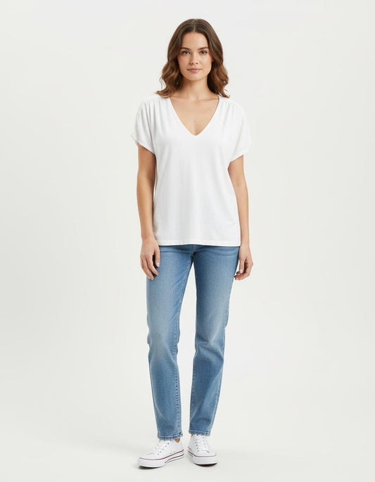 Tee-shirt Blanc - Taille M/38