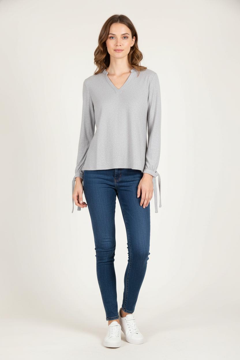 Blouse Grise - Taille S/36