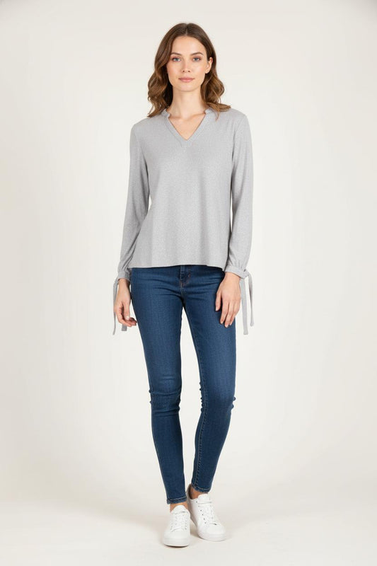 Blouse Grise - Taille S/36