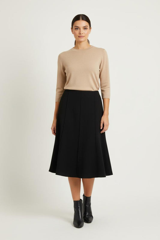 Jupe Évasée Noire - Taille L/40