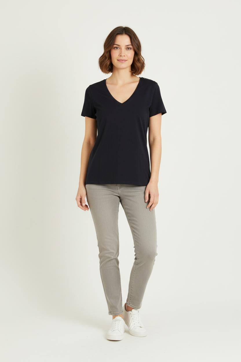 Tee-shirt Bleu - Taille M/38