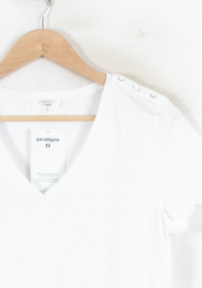 Tee-shirt Blanc - Taille M/38