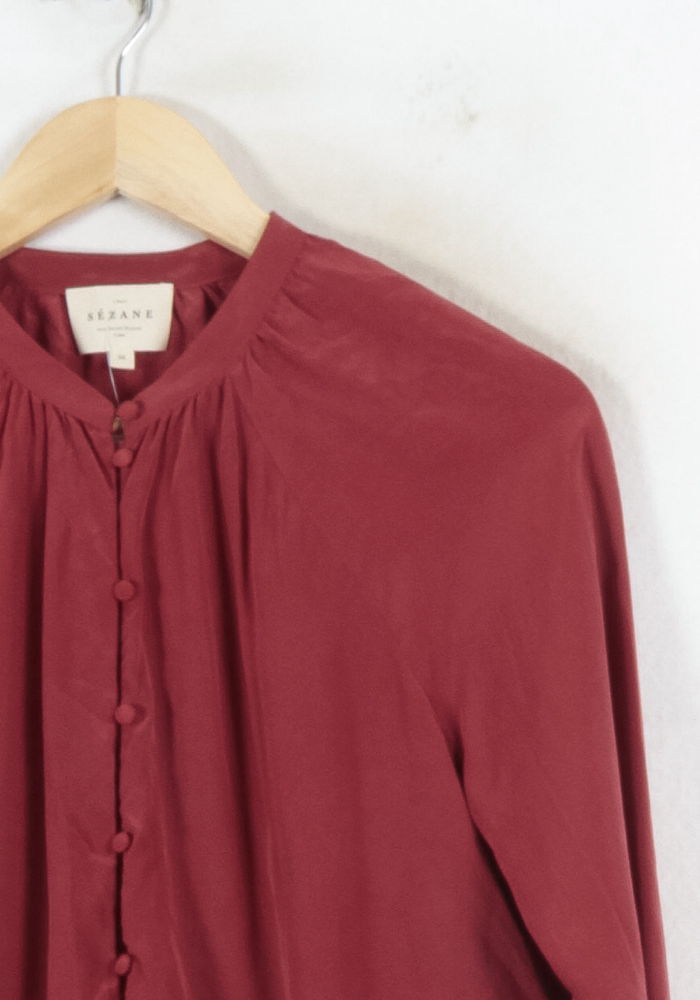 Blouse Bordeaux - Taille S/36