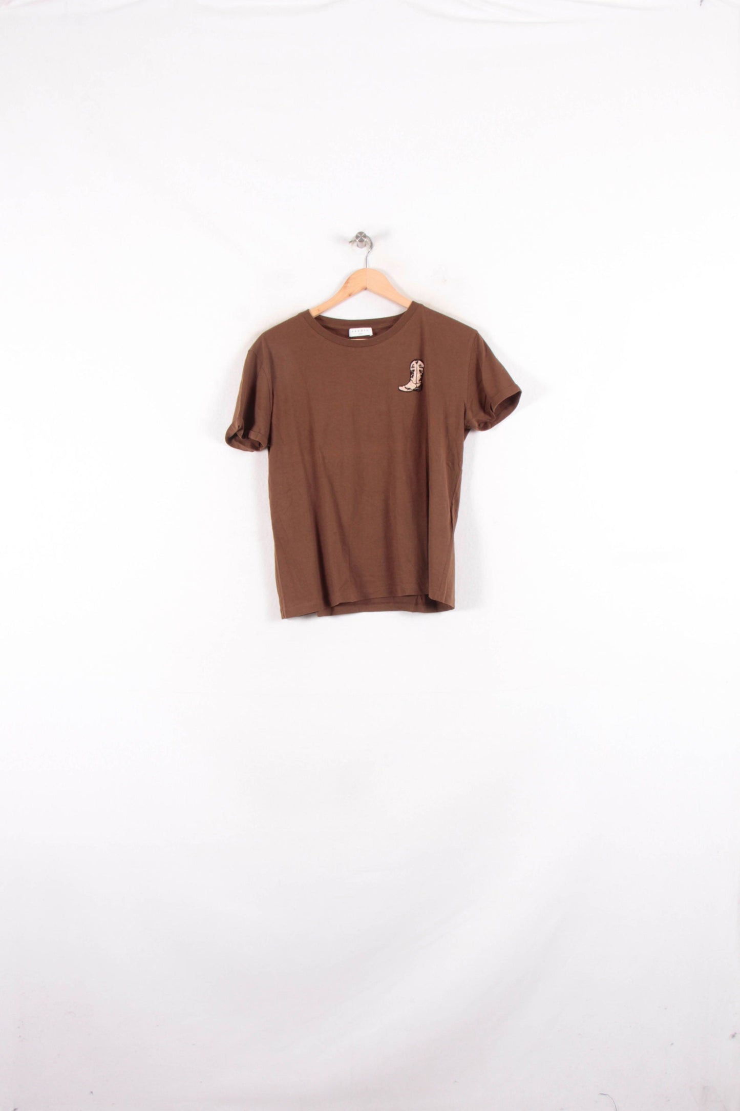 Tee-shirt Marron - Taille S/36
