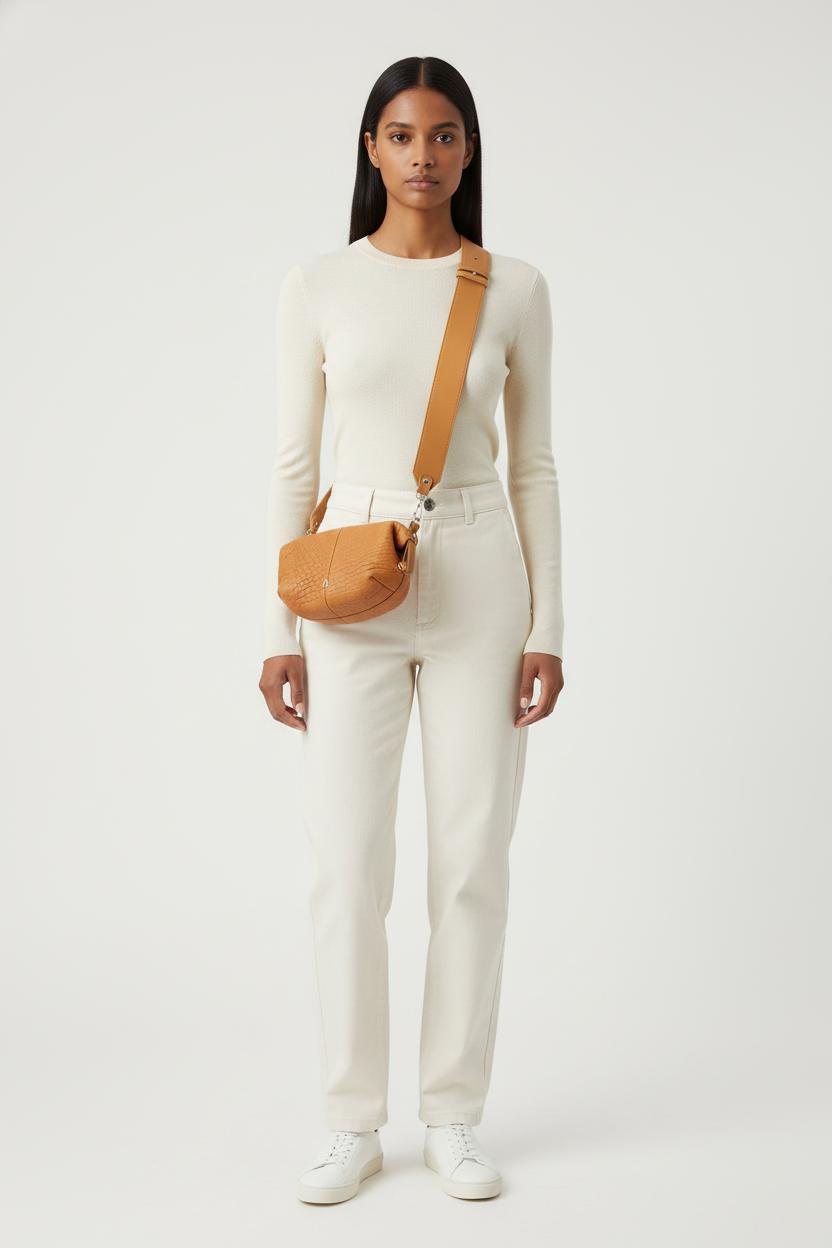 Sac Bandoulière Marron - Taille T.U.