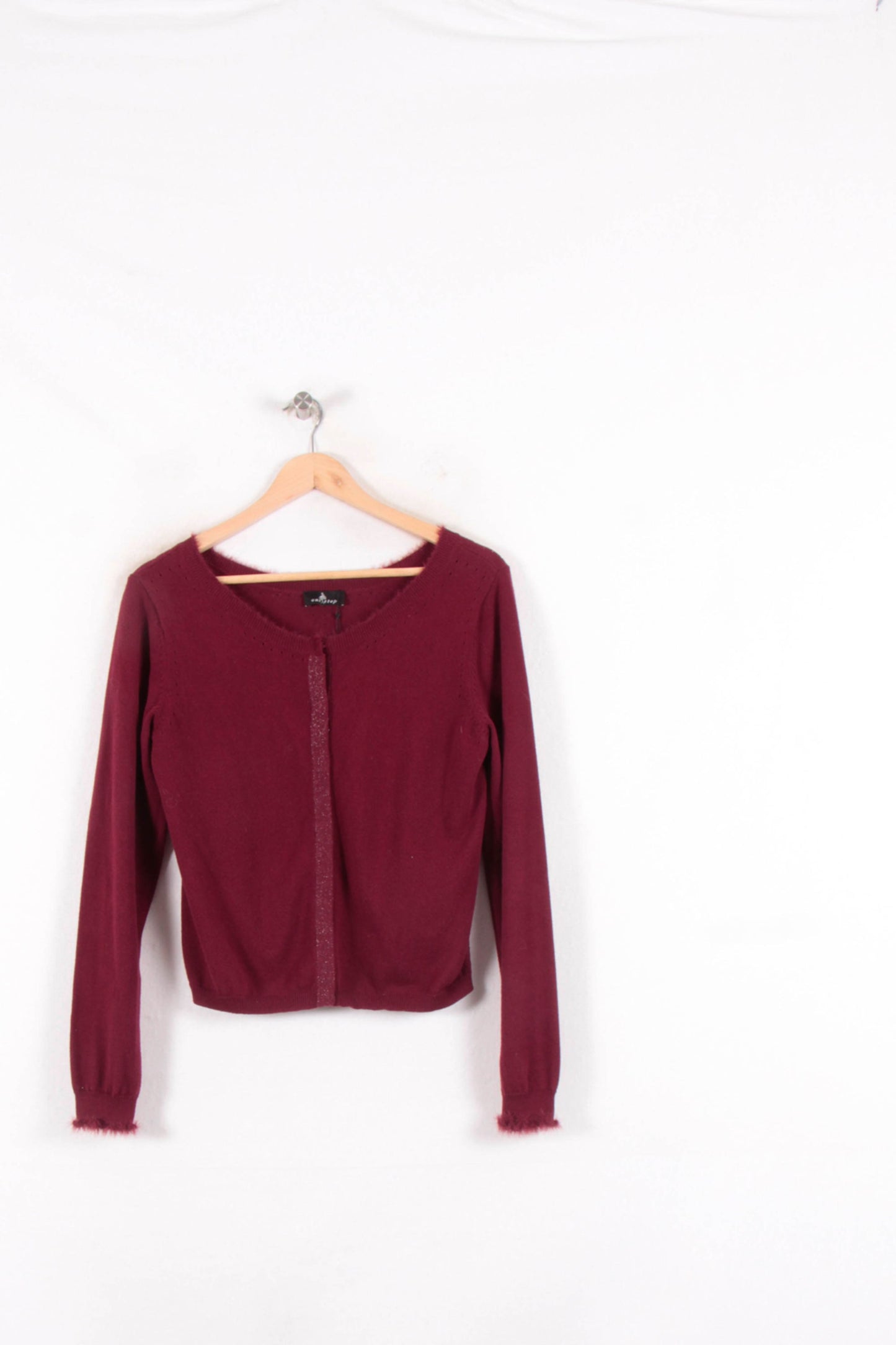 Cardigan Bordeaux - Taille M/38