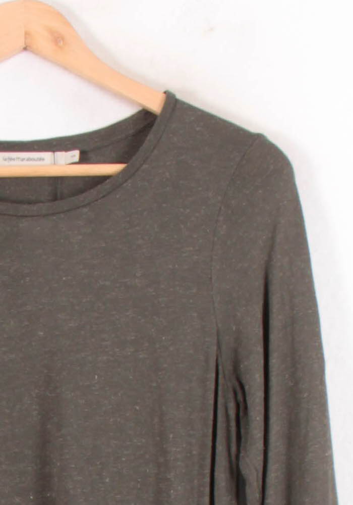 Tee-shirt Manches Longues Vert - Taille S/36