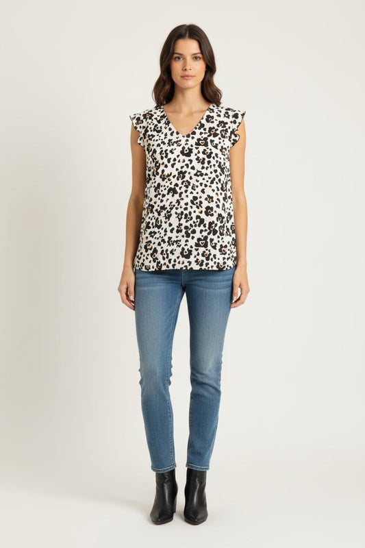 Blouse multicolore - Taille S/36