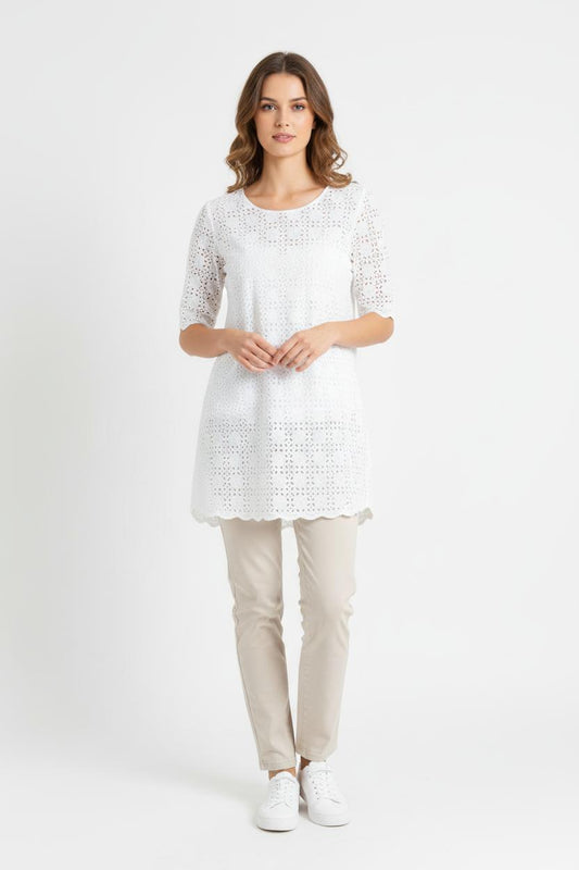 Tunique blanche - Taille L/40