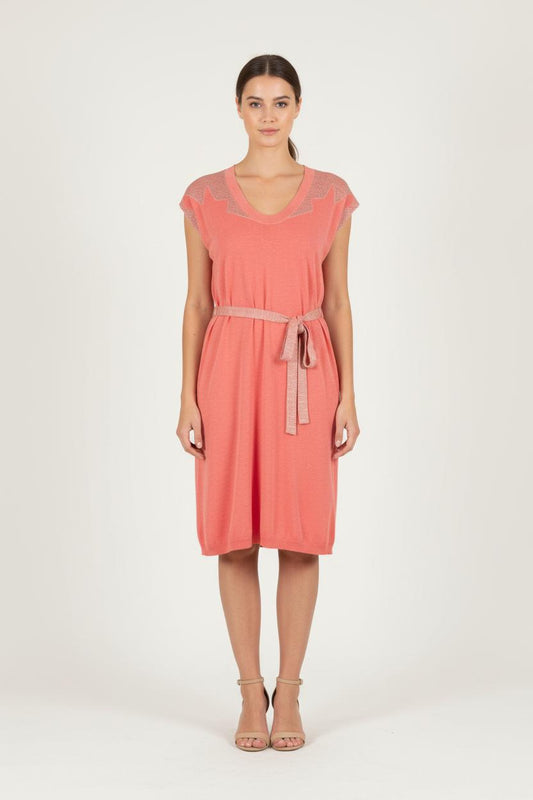 Robe Midi Orange - Taille XS/34