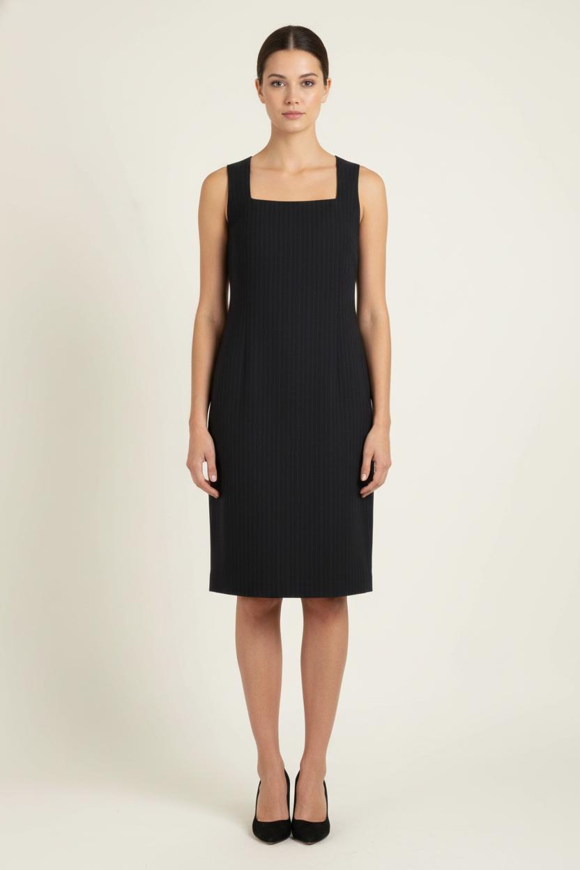 Robe Droite Noire - Taille M/38